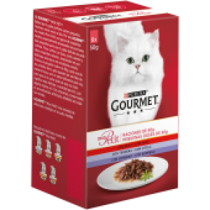 Gourmet Mon Petit Selecção com Carnes 6x50gr